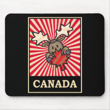 Canada Moose Mouse Pad