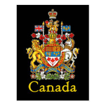 Canada National Seal Post Card