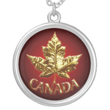 Canada Necklace Gold Canada Souvenir Jewellery