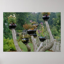 Canada, New Brunswick, St Andrews. Teapots Posters