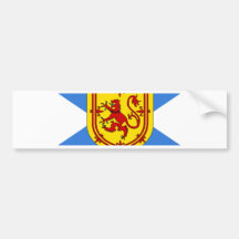 Canada Nova Scotia Flag Bumper Stickers