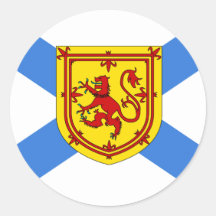 Canada Nova Scotia High quality Flag Sticker