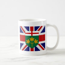 Canada Ontario High quality Flag Mugs