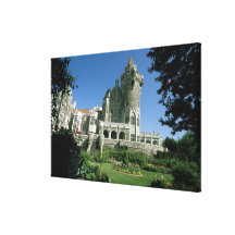Canada, Ontario, Toronto. Historic Casa Loma Gallery Wrap Canvas