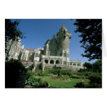 Canada, Ontario, Toronto. Historic Casa Loma Greeting Card