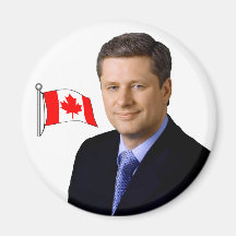 Canada PM Stephen Harper Fridge Magnet
