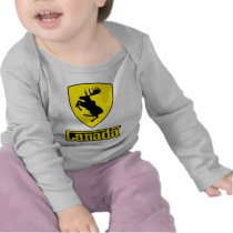 Canada - prancing moose shield crest coat of arms shirt