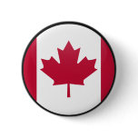 Canada quality Flag Circle Pinback Buttons