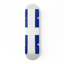 Canada Quebec Flag Custom Skateboard