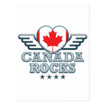 Canada Rocks v2 Postcards