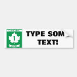 Canada Rules Bumper Sticker