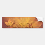 Canada Souvenir Bumper Sticker Maple Leaf Sticker