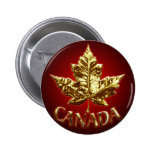 Canada Souvenir Button Gold Canada Buttons Gifts