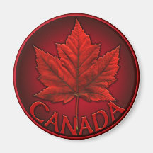 Canada Souvenir Fridge Magnet Canada Maple Leaf