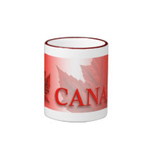 Canada Souvenir Mug Coffee Cup Maple Leaf Cup