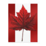 Canada Souvenir Postcards Canada Flag Art Cards