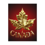 Canada Souvenir Postcards Canada Flag Art Cards