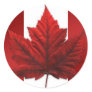Canada Souvenir Stickers Red Maple Leaf Stickers