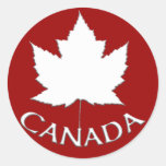 Canada Souvenir Stickers Red Maple Leaf Stickers