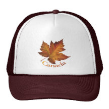 Canada Souvenir Trucker Cap Maple Leaf Canada Caps Mesh Hats