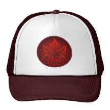 Canada Souvenir Trucker Cap Maple Leaf Canada Caps Trucker Hats