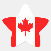 Canada Star Sticker