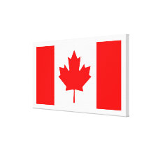 Canada Stretched Canvas Print