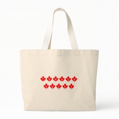 Canada Sucks Tote Bags by The_Shirt_Ranch