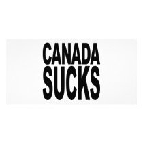 Canada Sucks Photo Greeting Card