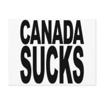 Canada Sucks Postcards