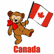Canada Teddy Bear Cut Out