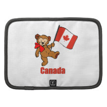 Canada Teddy Bear Folio Planners