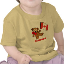 Canada Teddy Bear Tees