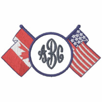 Canada - US - Monogram Shirt Polo Shirt