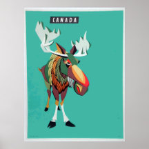 Canada Vintage Poster