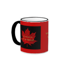 Canada's #1 in Gold!-Maple Leaf Coffee Mug