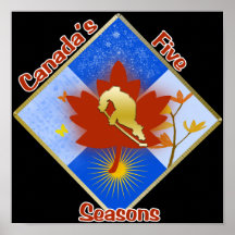 Canada's 5 Seasons Poster