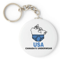 Canada's Underwear Key Chain