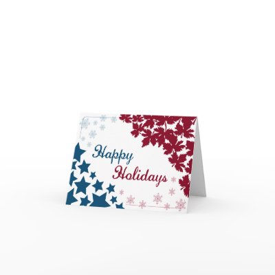 Canadian/American Holiday Card by emilygonsalves