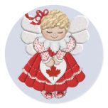 Canadian Angel Sticker