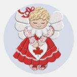 Canadian Angel Sticker