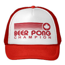 Canadian Beer Pong Hats
