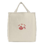 Canadian Boys Rock embroidered bags