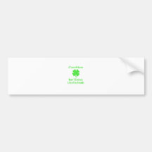 Canadian But I Drink Like I'm Irish Bumper Sticker