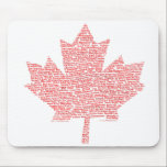 Canadian Canvas of Diversity mousepads