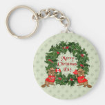 Canadian Christmas Key Chains