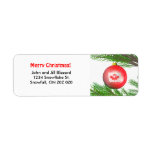 Canadian Christmas Tree Decoration Custom Return Address Labels