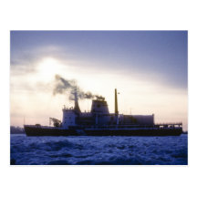 Canadian Coast Guard on St. Clair River Post Cards