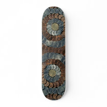 Canadian coins skate decks