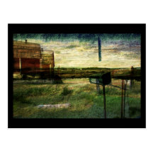 canadian countryside landscape postcard